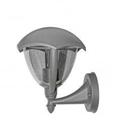 Φωτιστικό Φανάρι Επίτοιχο 1xE27 Αλουμινίου Γκρι IP44 9-360716